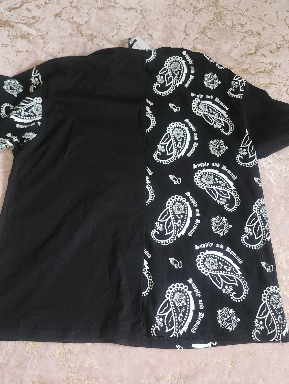 SUPPLY & DEMAND | Black Paisley Print Women’s Top